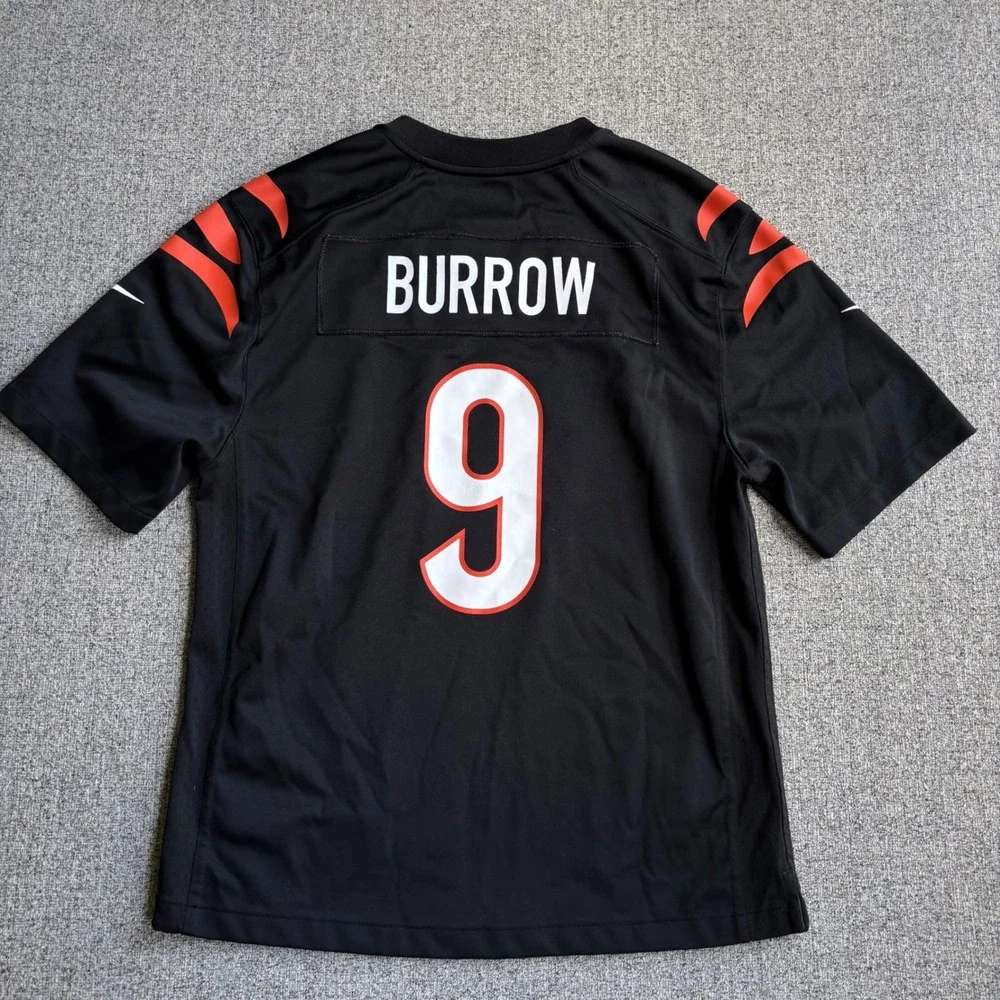 Nike Jersey Youth L Black Joe Burrow Cincinnati Bengals Game Jersey Football